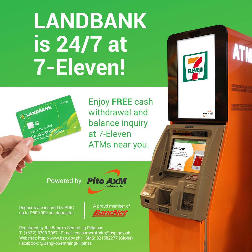 how to check balance in landbank atm card