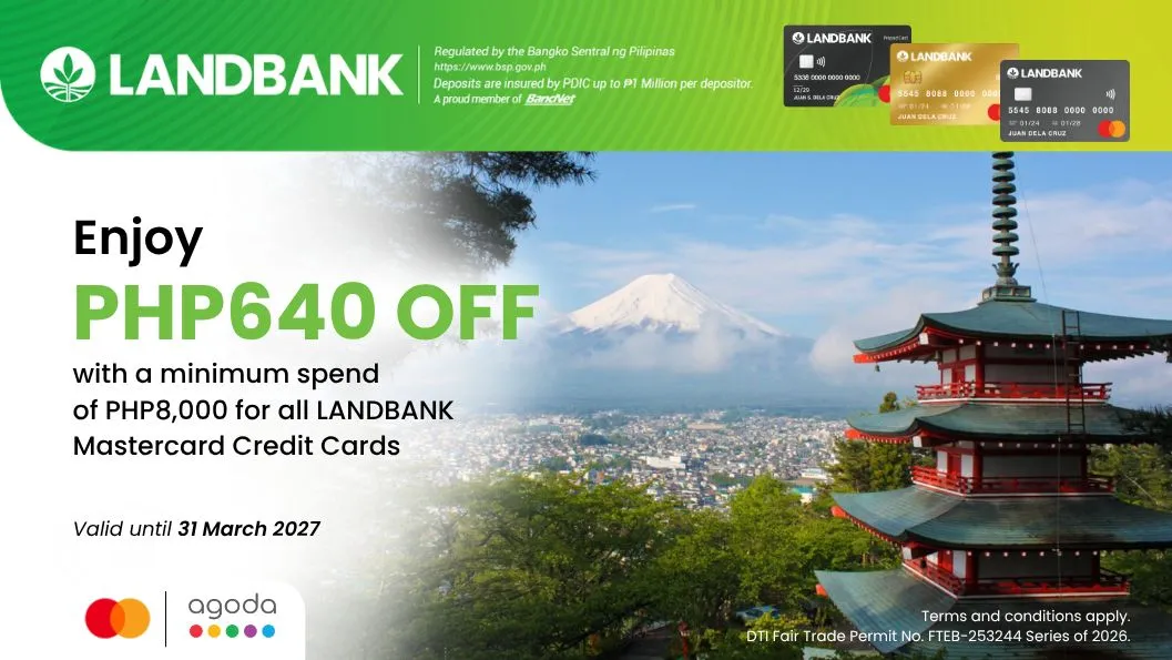 Agoda Promo - Landbank Promotion