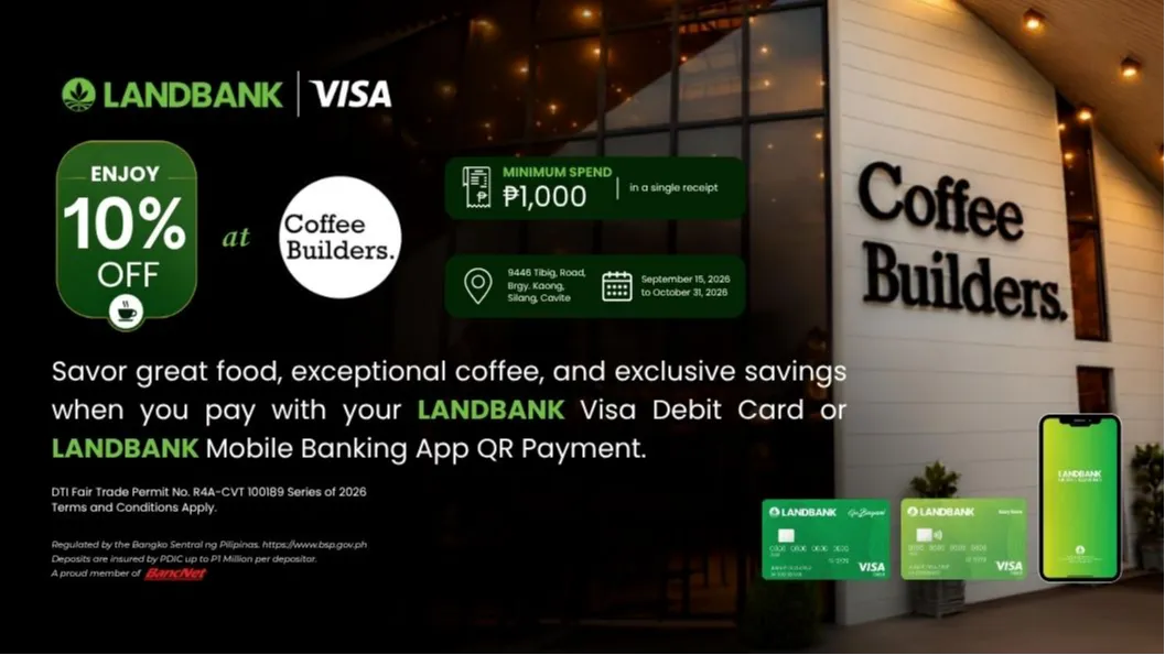 Coffee Builders Promo - Landbank Promotion